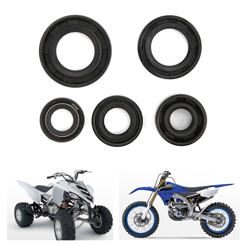 Tbest 5pcs Engine Oil Seals, Engine Oil Seal Set Kit Accessory for Lifan 110cc 125cc 140cc PIT PRO Trail Quad Dirt Bike ATV - Image 5